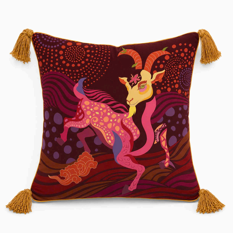 Gối trang trí sofa sơn mài Mộc Khí Twilight Edition
